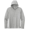 Sport-Tek Men's Light Grey Heather Posicharge Tri-Blend Wicking Long Sleeve Hoodie