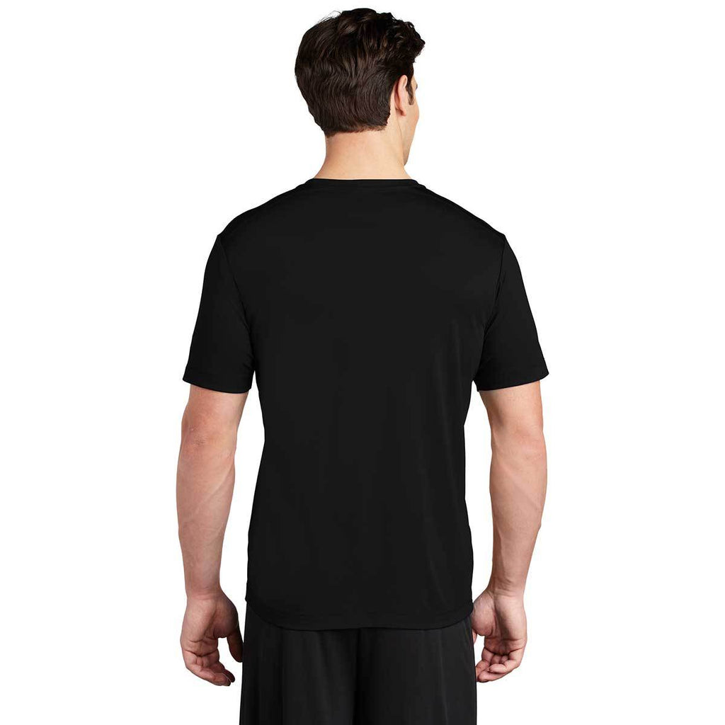 Sport-Tek Men's Black Posi-UV Pro Tee