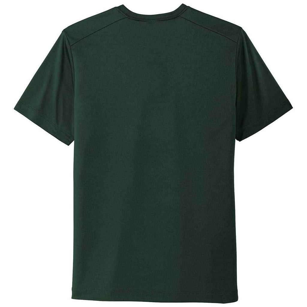 Sport-Tek Men's Forest Green Posi-UV Pro Tee
