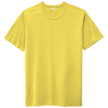 Sport-Tek Men's Yellow Posi-UV Pro Tee