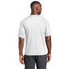 Sport-Tek Men's White Short Sleeve Rashguard Tee