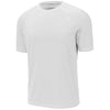 Sport-Tek Men's White Short Sleeve Rashguard Tee