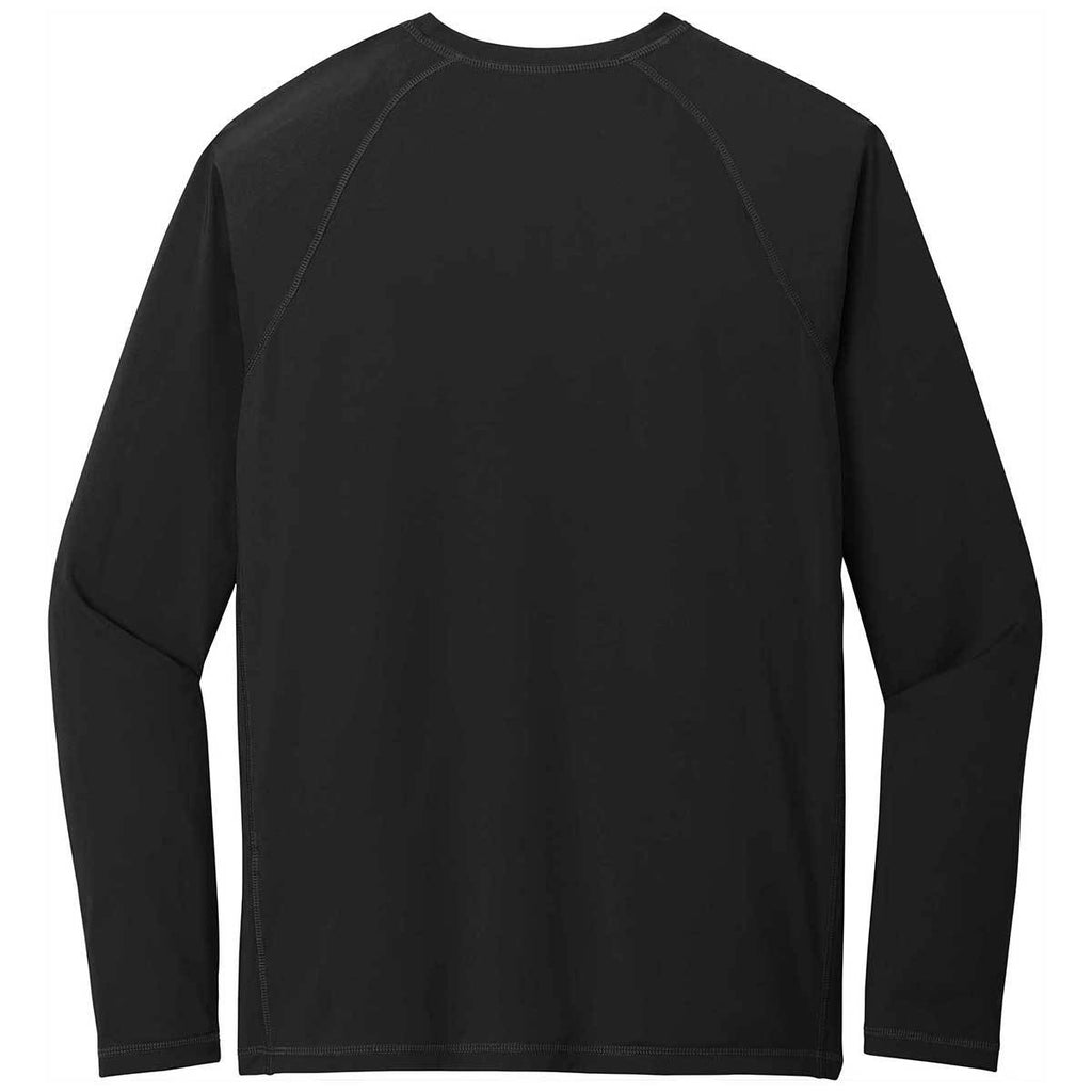 Sport-Tek Men's Black Long Sleeve Rashguard Tee