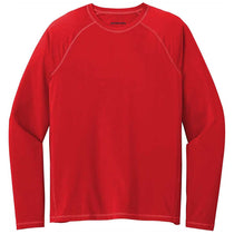 Sport-Tek Men's True Red Long Sleeve Rashguard Tee