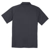 Sport-Tek Men's Black Dry Zone Sublimated Stripe Polo