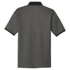 Sport-Tek Men's Graphite Heather/Black Heather Contender Contrast Polo