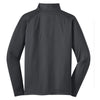 Sport-Tek Men's Charcoal Grey Sport-Wick Stretch 1/2-Zip Pullover