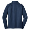 Sport-Tek Men's True Navy Sport-Wick Stretch 1/2-Zip Pullover