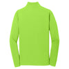 Sport-Tek Men's Lime Shock Textured 1/4-Zip Pullover