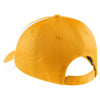 Sport-Tek Gold/White Dry Zone Nylon Colorblock Cap