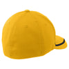 Sport-Tek Gold/Black Flexfit Performance Colorblock Cap