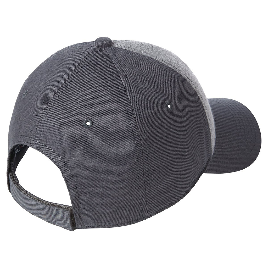 Sport-Tek Vintage Heather/Iron Grey Jersey Front Cap