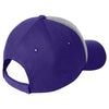 Sport-Tek Vintage Heather/Purple Jersey Front Cap