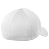 Sport-Tek White Flexfit Cool & Dry Poly Block Mesh Cap