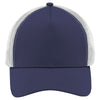 Sport-Tek True Navy/White PosiCharge Competitor Mesh Back Cap