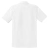 Sport-Tek Men's White Dri-Mesh Pro Polo