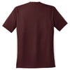 Sport-Tek Men's Maroon/White Dry Zone Colorblock Crew