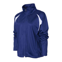 BAW Women's Royal/White Colorblock Tricot Jacket