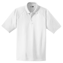 CornerStone Men's Tall White Select Snag-Proof Tactical Polo