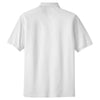 Port Authority Men's White Tall Pique Knit Polo