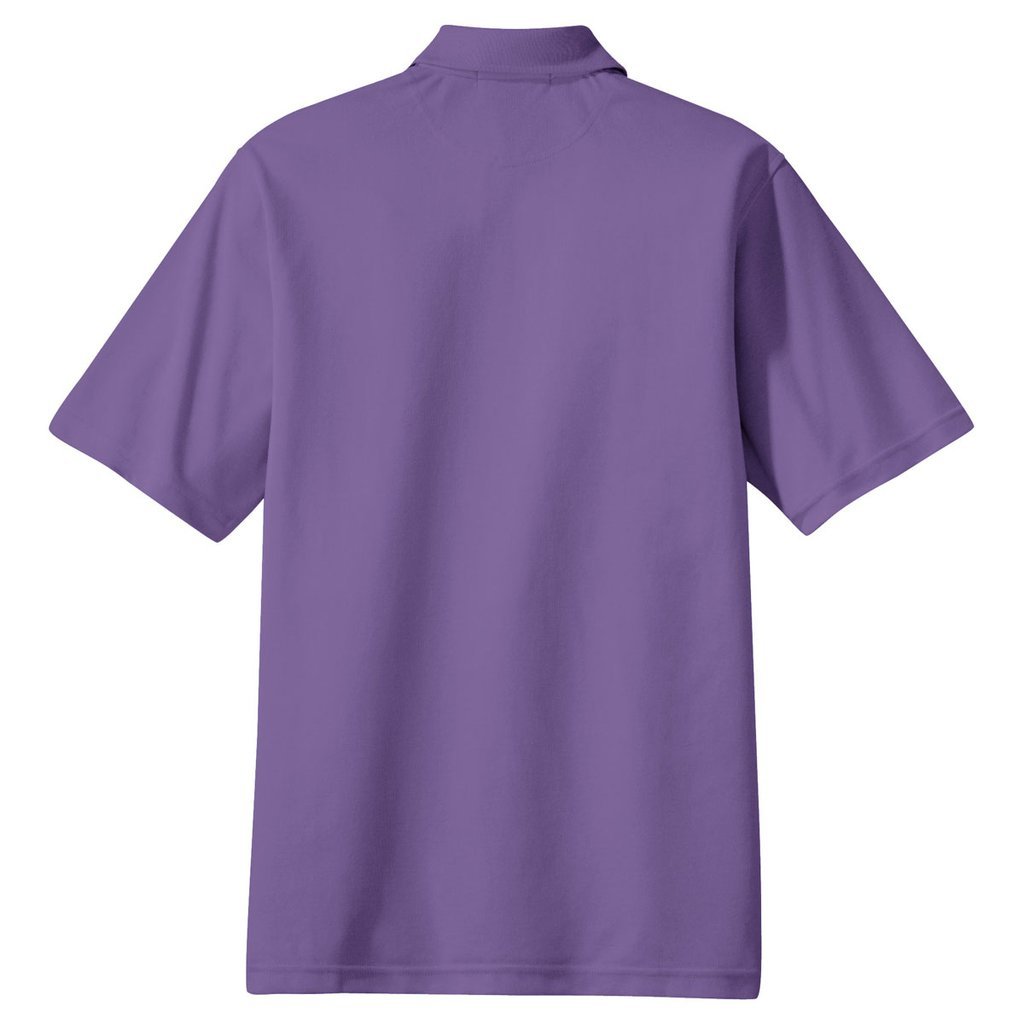 Port Authority Men's Dusty Purple Tall Rapid Dry Polo