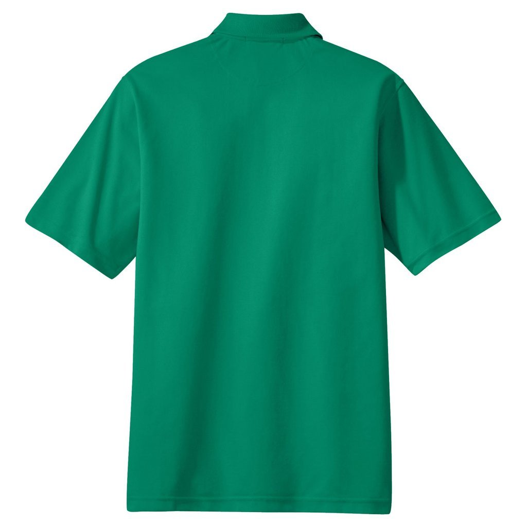 Port Authority Men's Emerald Green Tall Rapid Dry Polo