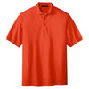 Port Authority Men's Orange Tall Silk Touch Polo