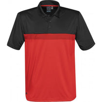 Stormtech Men's Bright Red/Black Equinox Performance Polo