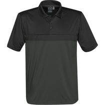 Stormtech Men's Carbon/Black Equinox Performance Polo