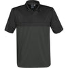 Stormtech Men's Carbon/Black Equinox Performance Polo