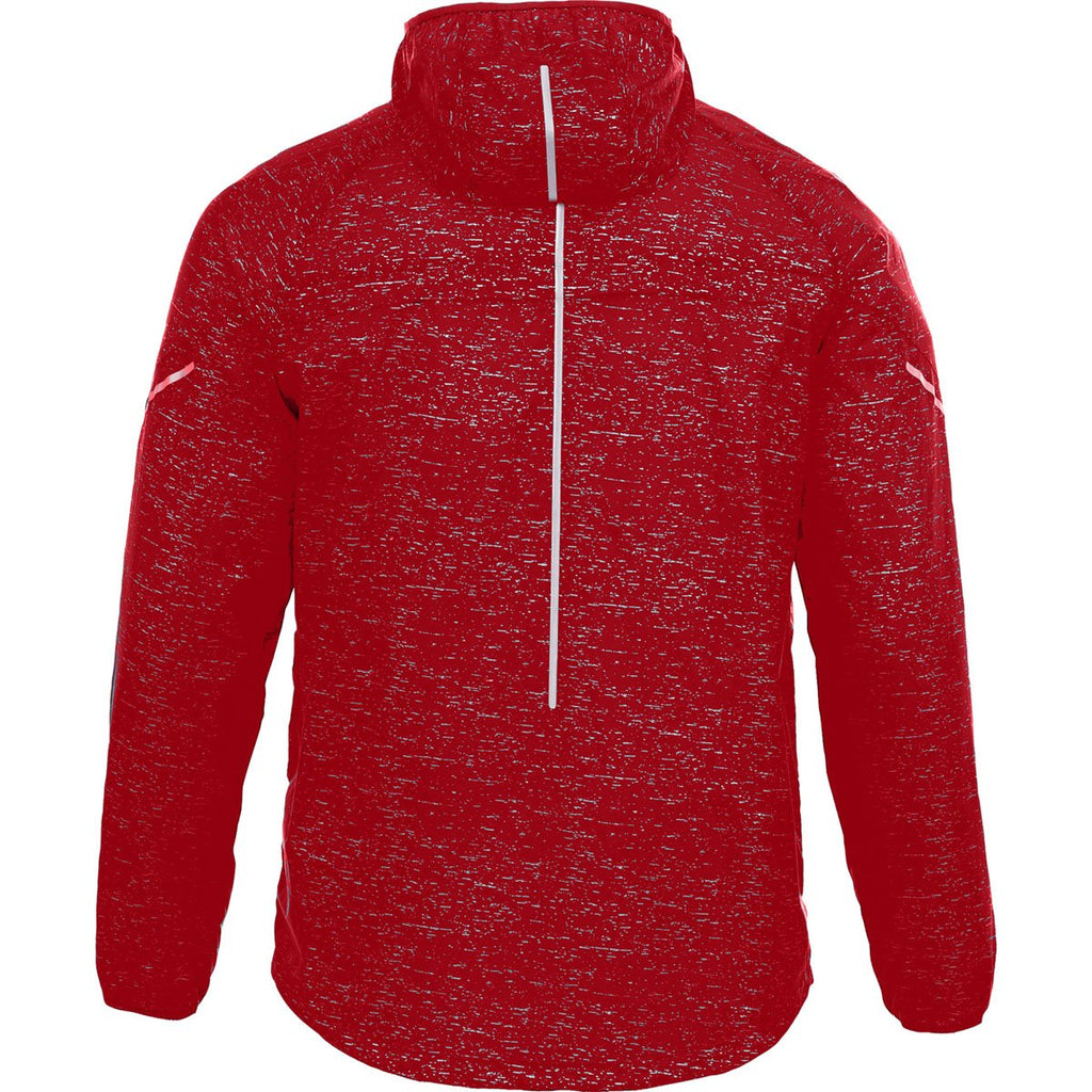 Elevate Men's Team Red Signal Packable Jacket