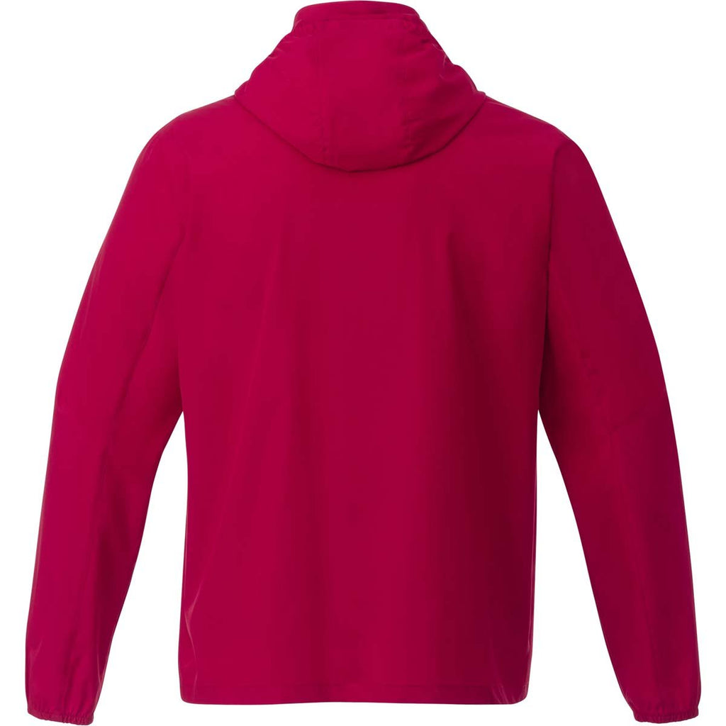 Elevate Men's Team Red Toba Packable Jacket