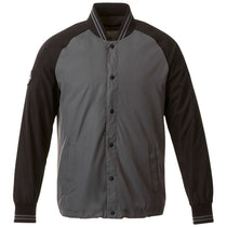 Roots73 Men's Charcoal/Black Hargrave Varsity Jacket