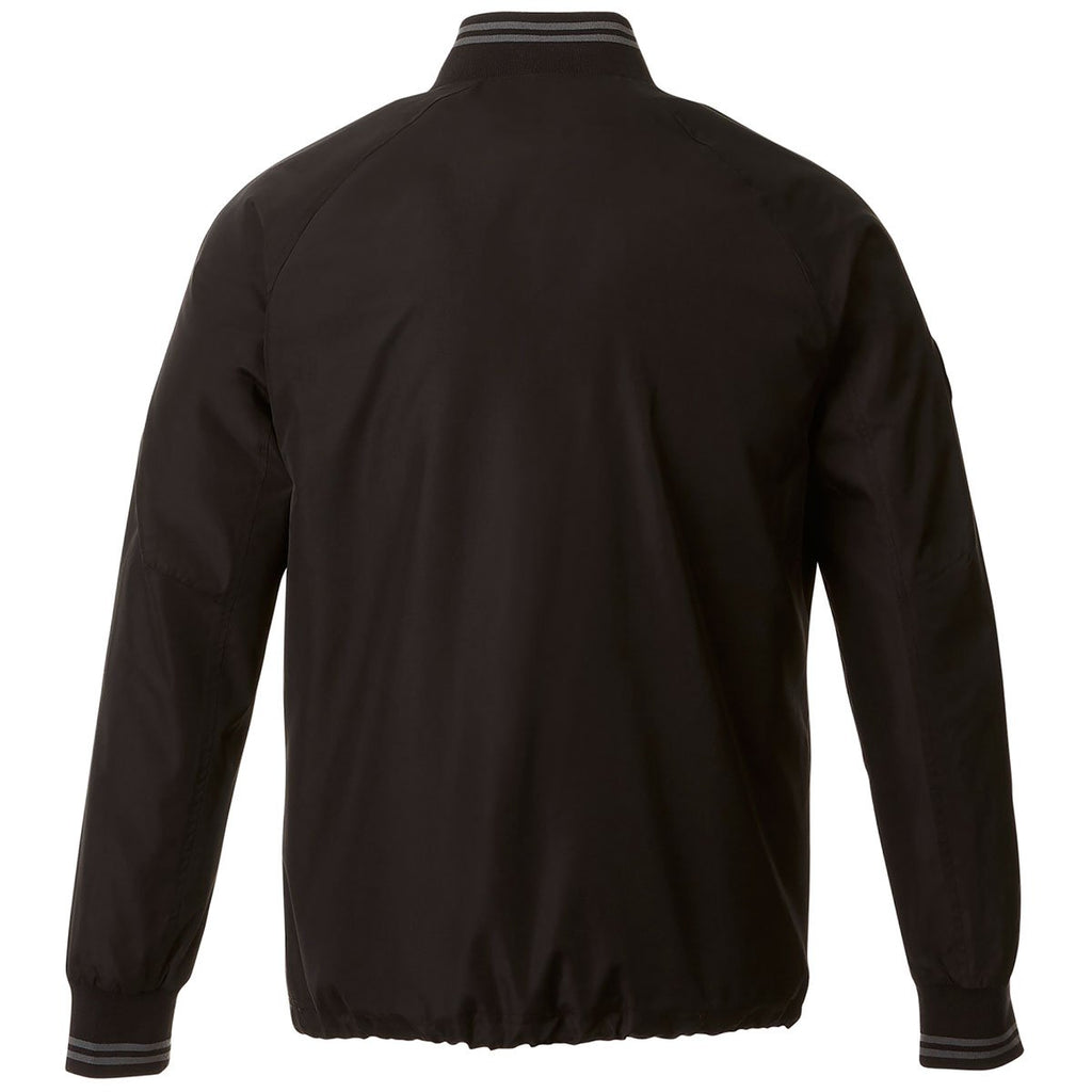 Roots73 Men's Black Hargrave Varsity Jacket