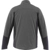Elevate Men's Heather Dark Charcoal Verdi Hybrid Softshell Jacket
