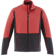 Elevate Men's Team Red Verdi Hybrid Softshell Jacket