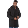 Elevate Men's Black Manhattan Softshell Jacket
