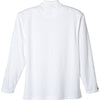 Elevate Men's White Brecon Long Sleeve Polo
