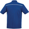 Elevate Men's Metro Blue Albula Short Sleeve Polo