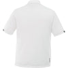 Elevate Men's White Kiso Short Sleeve Polo