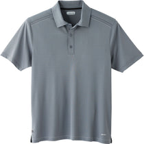 Elevate Men's Steel Grey Dunlay Short Sleeve Polo