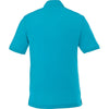 Elevate Men's Aspen Blue Crandall Short Sleeve Polo
