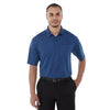 Elevate Men's Nautical Pico Short Sleeve Polo with Pocket