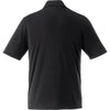 Elevate Men's Black Dade Short Sleeve Polo