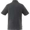 Elevate Men's Heather Dark Charcoal Tipton Short Sleeve Polo