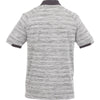 Elevate Men's Heather Grey/Grey Storm Emory Short Sleeve Polo