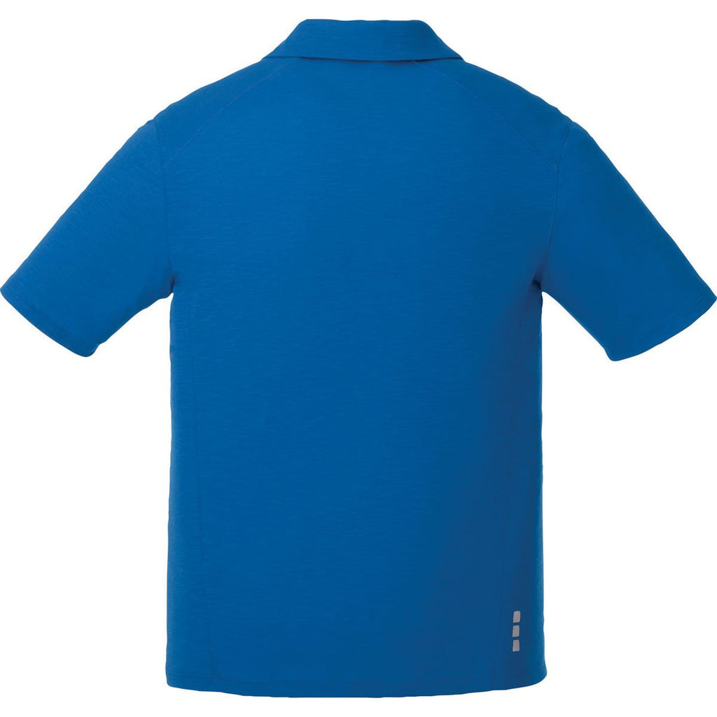 Elevate Men's Olympic Blue Jepson Short Sleeve Polo