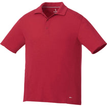 Elevate Men's Vintage Red Jepson Short Sleeve Polo