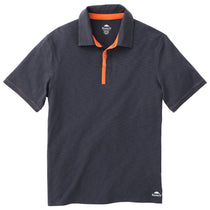 Roots73 Men's Atlantic Navy/Saffron Stillwater Short Sleeve Polo