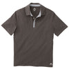 Roots73 Men's Black Smoke/Silver Stillwater Short Sleeve Polo